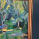 Original Swedish Oil on Panel – “Forest” by Gerhard Lundberg – Dated 1943