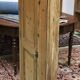Fir corner wardrobe early 20th century