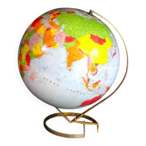 Globe terrestre gonflable