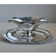 Magnificent Art Deco Silver Metal Sauce Boat by Georges Weinthal