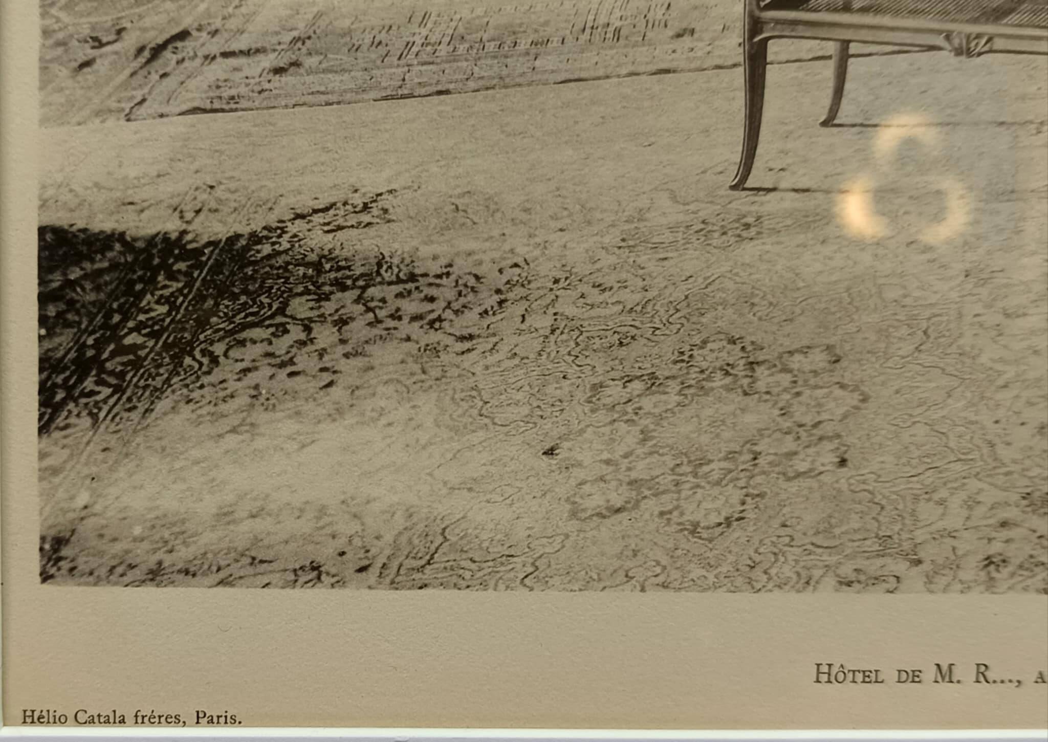 Art Nouveau illustration frames, 1910