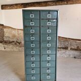 Clamshell furniture / Industrial metal furniture with two Strafor columns