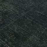 Hand-knotted persian antique 1970s 276 cm x 369 cm black wool carpet