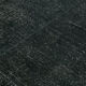 Hand-knotted persian antique 1970s 276 cm x 369 cm black wool carpet