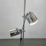 Adjustable Mid-Century Chrome Floor Lamp by Stanislav Indra 1960s