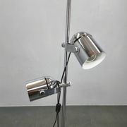 Adjustable Mid-Century Chrome Floor Lamp by Stanislav Indra 1960s
