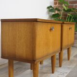 Pair of nightstands 50s