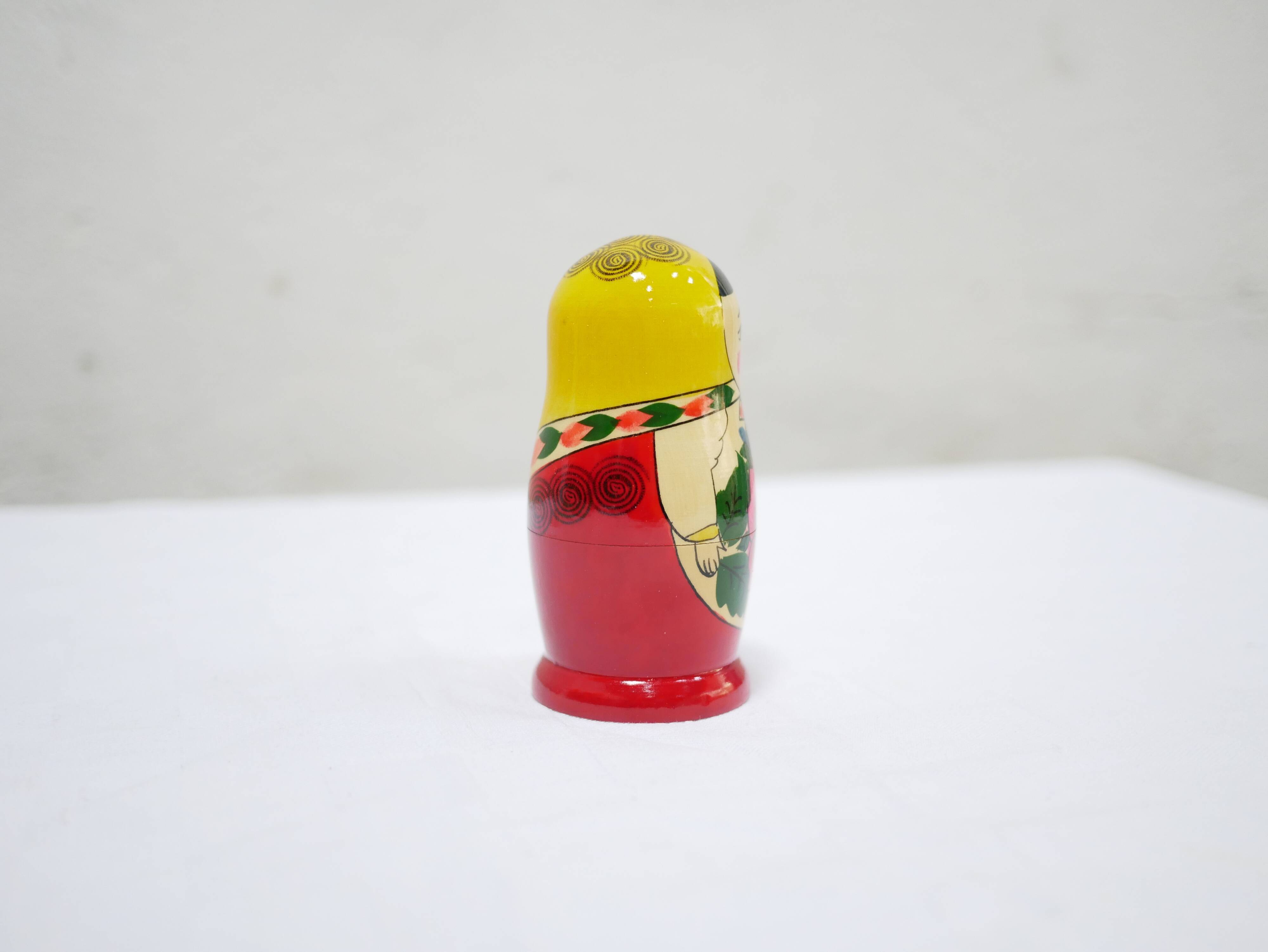 Vintage Russian Matryoshka wooden dolls