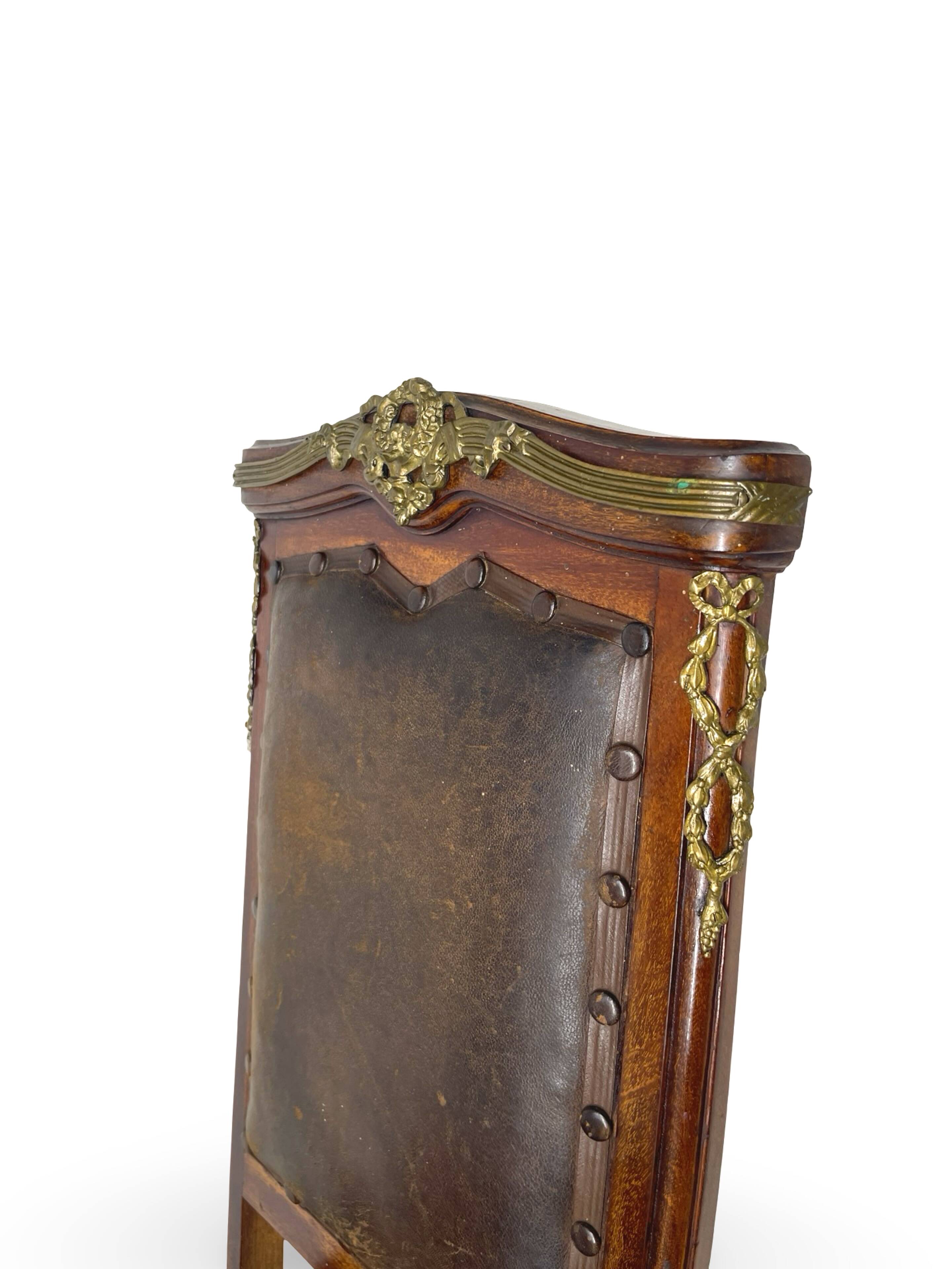 Italian art deco dining chairs 1920s