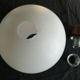Pendant lamp ball in opaline
