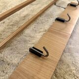 Vintage Scandinavian teak coat rack