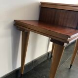 Vintage asymmetrical bedside table