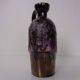 Purple & Gold Lava 321/3 Ceramic Vase from Ruscha, 1960s