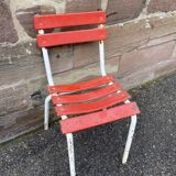 chaise de Café Tolix terrasse French bistrot chairs 1960 Esprit usés, wasi-sabi,industriel