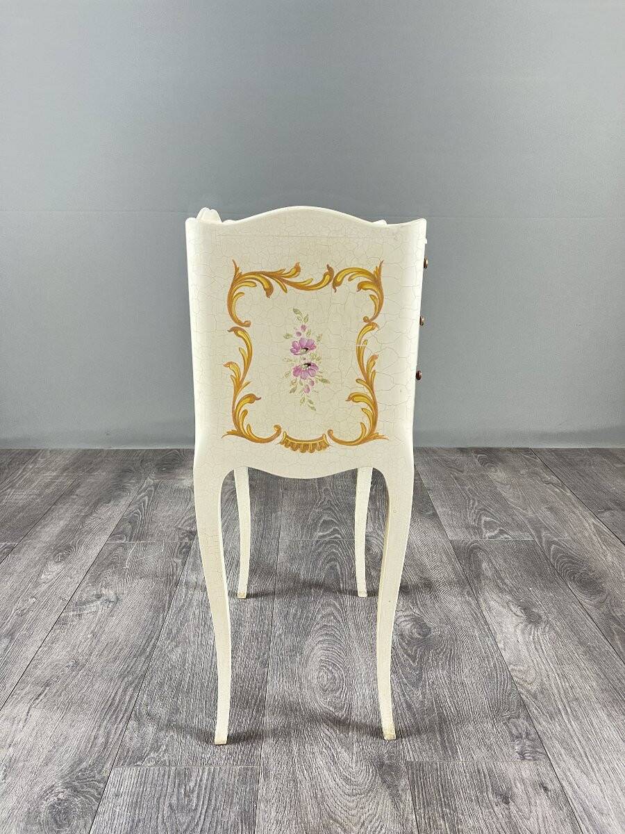 Pair of Louis XV style bedside tables, 20th century.