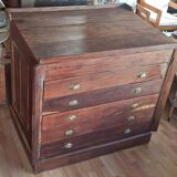 19th century East India Company map cabinet Width 122 cm
