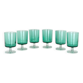 6 verres à eau