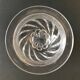 Paire de moutardiers anciens en verre