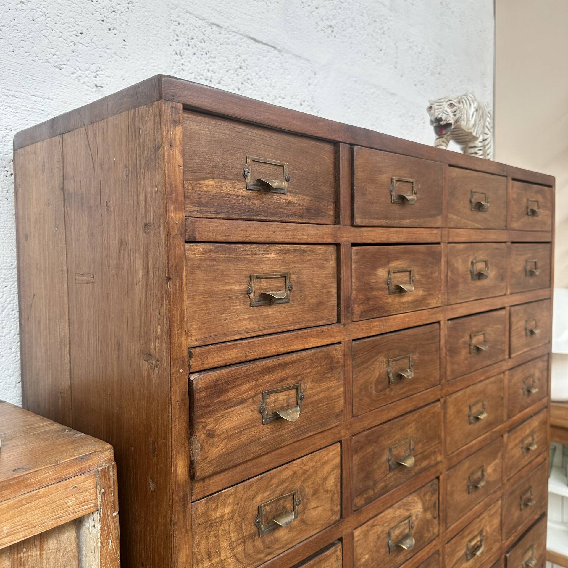 Antique pharmacy/workshop furniture