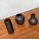 Vases en céramique minimalistes allemands de l'époque du milieu du siècle, Wormser Terra-Sigillata, années 1960, lot de 3