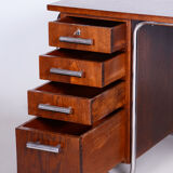 Bureau en chêne Bauhaus par Vichr a spol Tchéquie années 1930