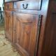 Two-body fruitwood dresser in provincial style, 18th century.