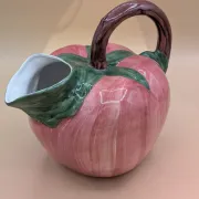 Large tomato jug in majolica