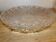 Cut glass dish and fruit cup