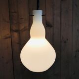 Vintage Murano white hanging lamp
