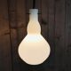 Suspension blanche Murano vintage