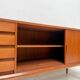1960s vintage Gunni Omann model 18 Danish design teak sideboard for Omann Jun