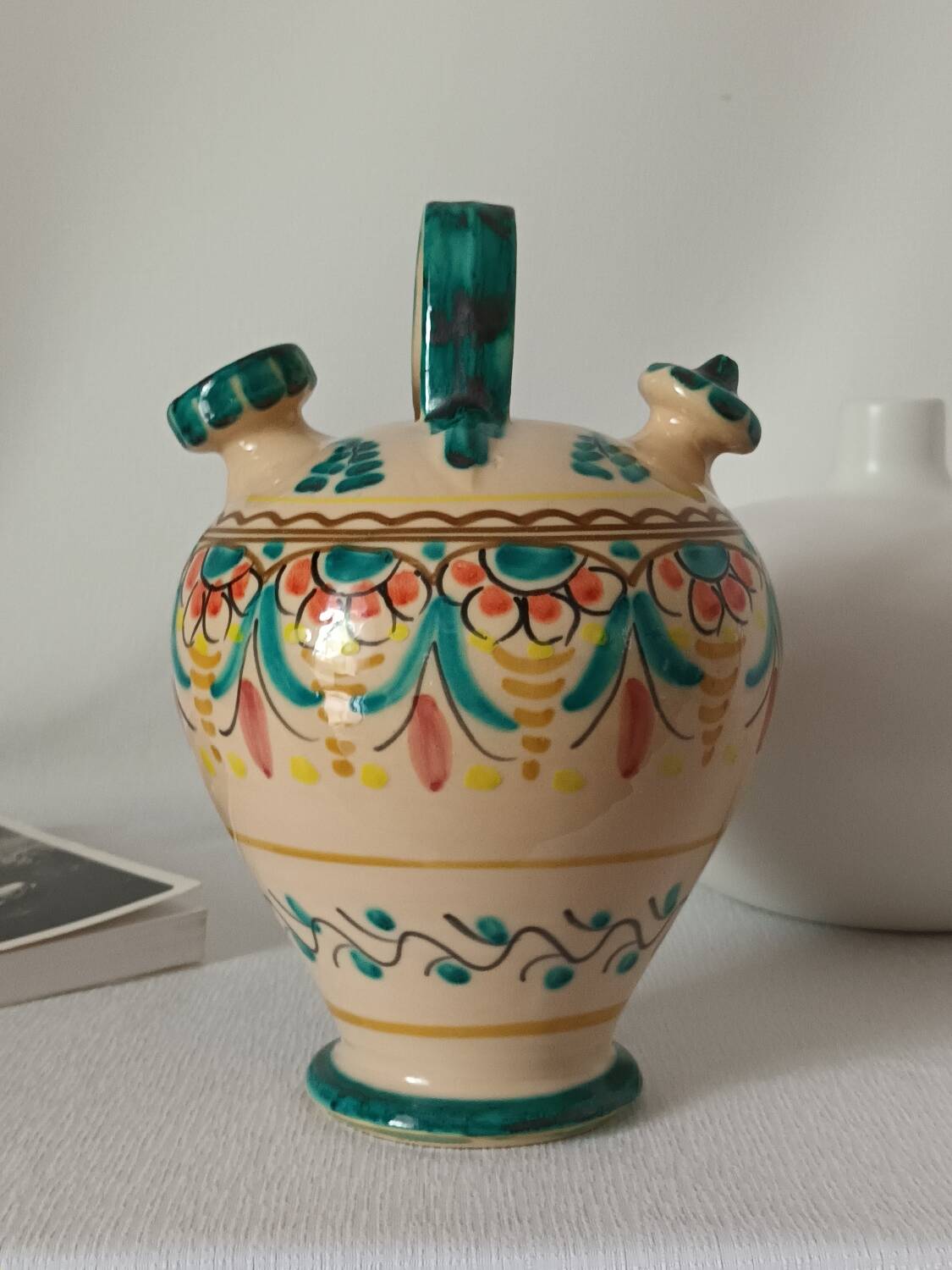 Vintage ceramic gargoulette Italy