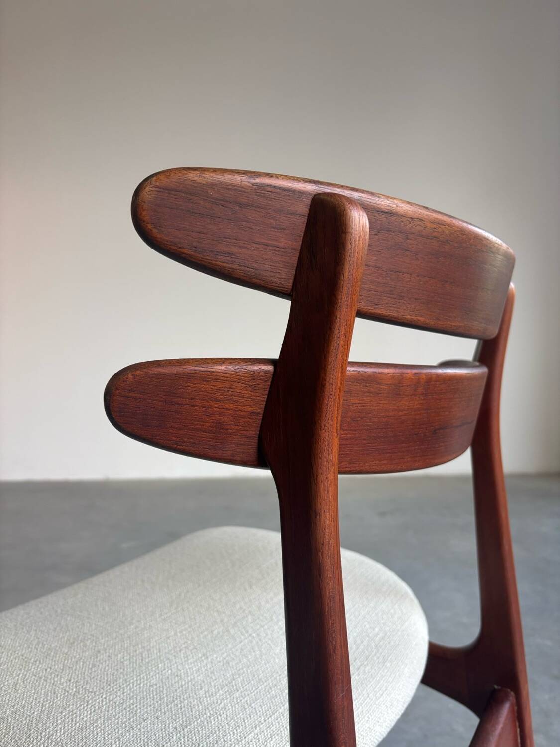 Vintage Danish dining chairs teak