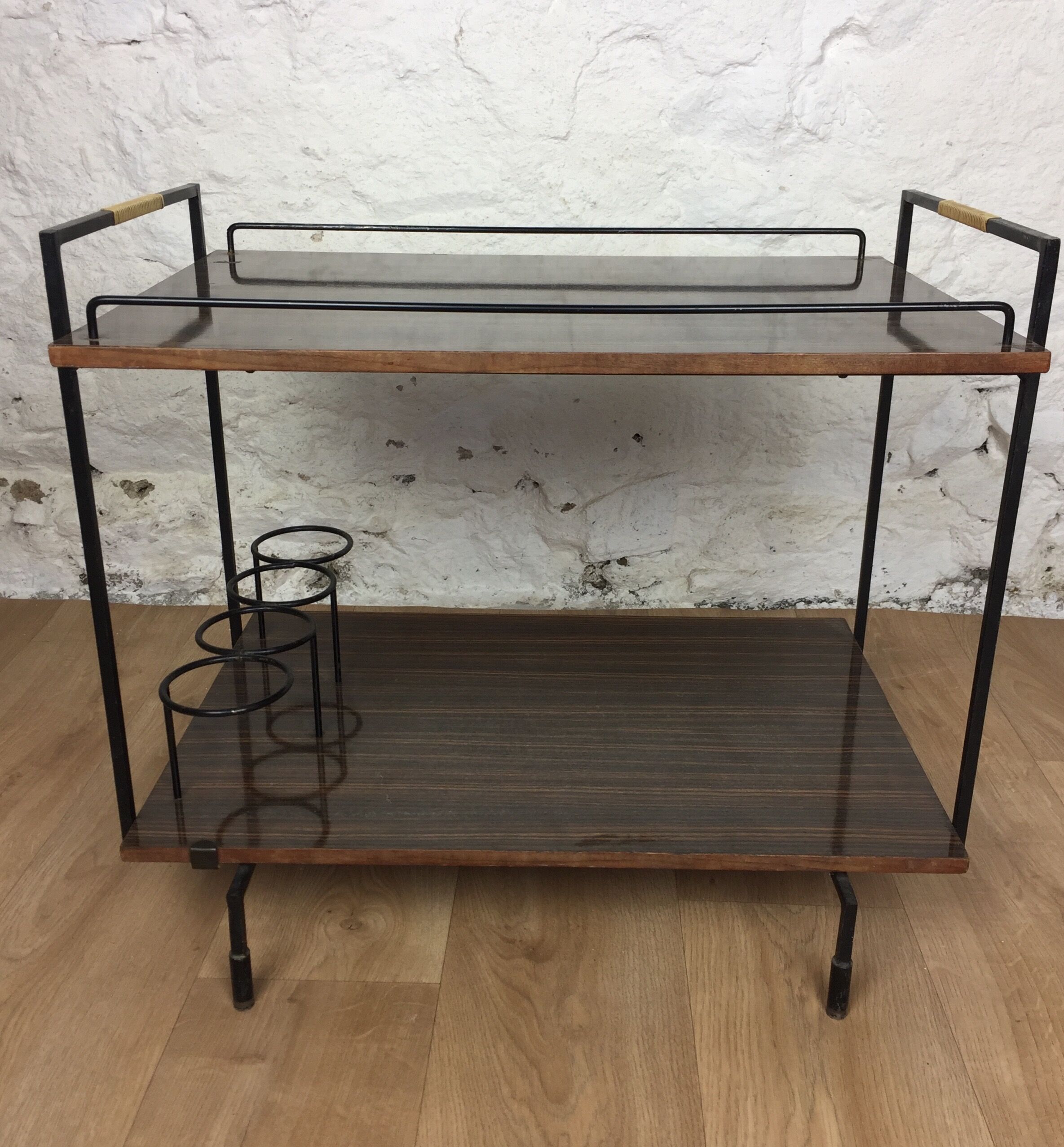Desserte Metal Bar and 1950s Formica