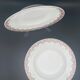 Service porcelain plates Limoges collab Bernardaud