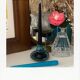 Glazed candle holder
