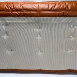 Togo Leather 3-Seaters Sofa attributed to Michel Ducaroy for Ligne Roset, 1992
