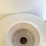 White ceramic medici-shaped planter