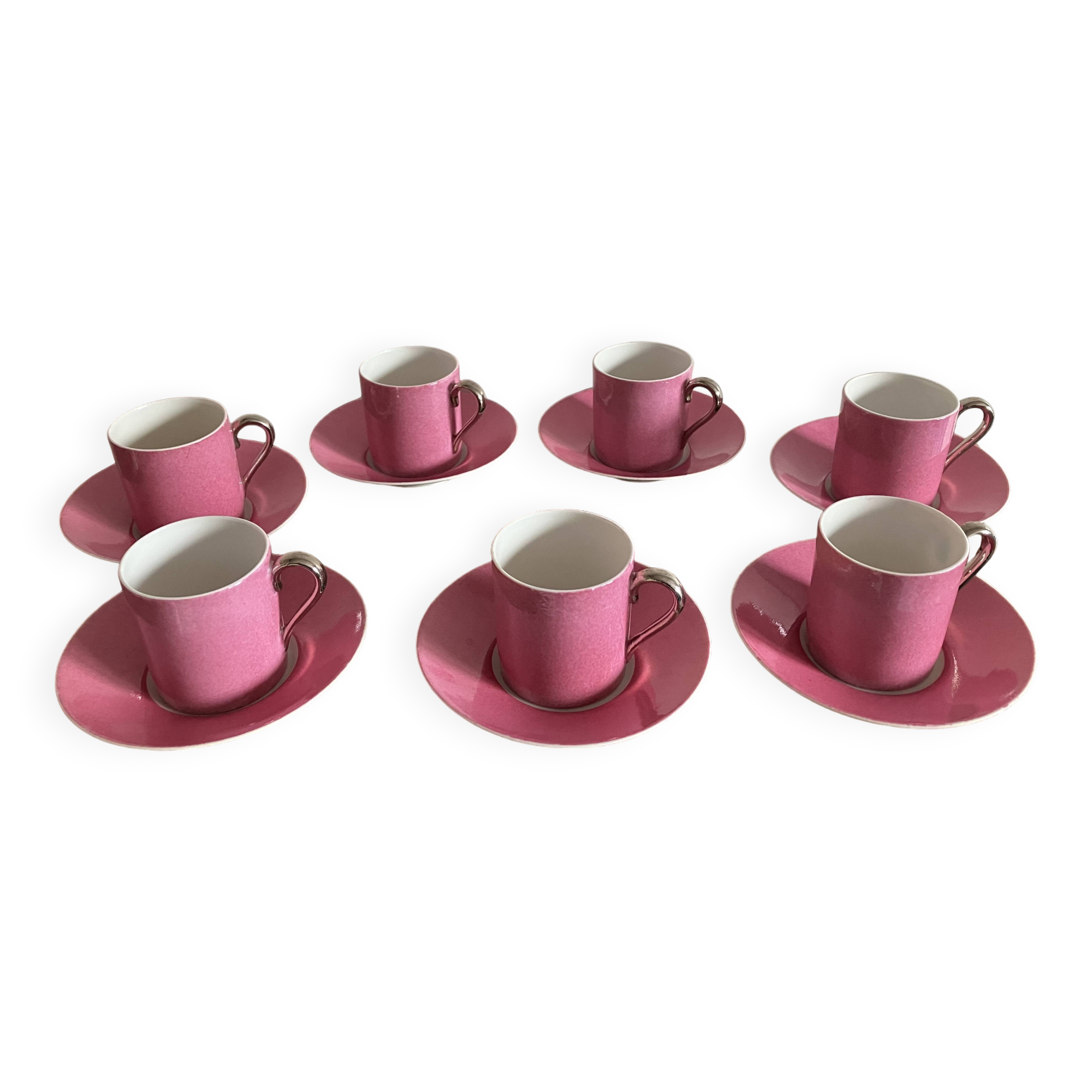 A. Lanternier porcelain cups