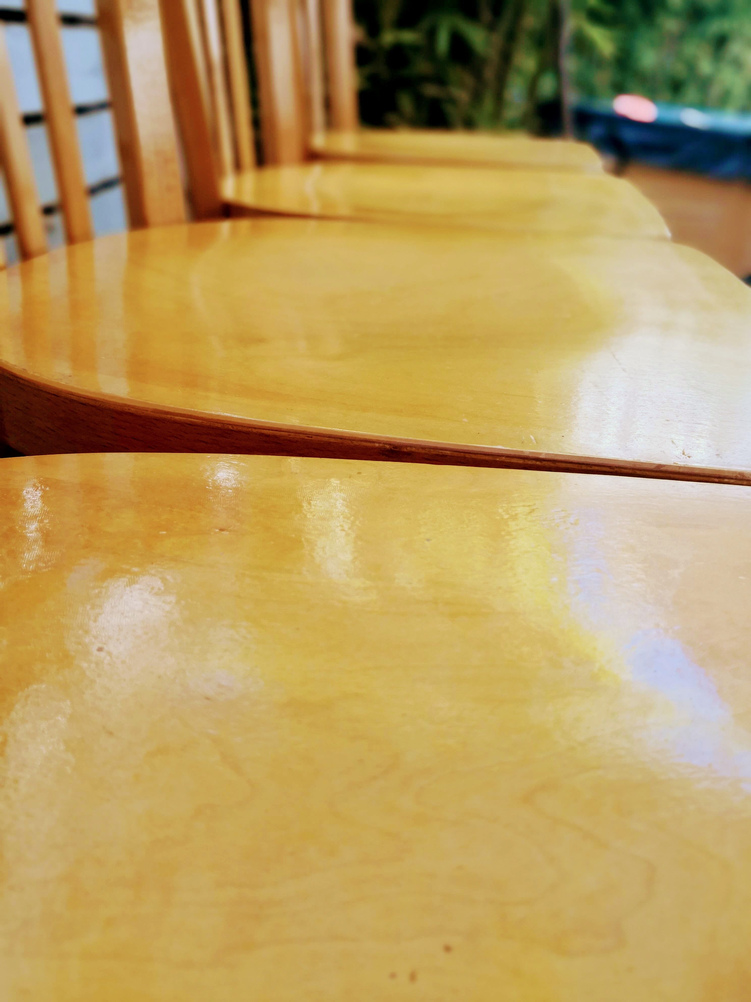 Série de 4 chaises bistrot Baumann