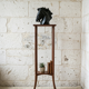Large Art Deco plant stand H140 solid oak