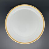 5 cheese/dessert plates limoges with gold border
