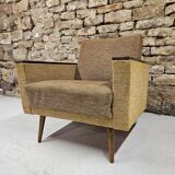 Compass feet armchair 1970s