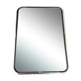 Metal barber mirror