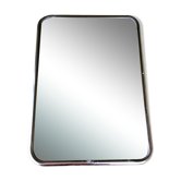Metal barber mirror