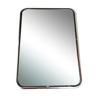 Metal barber mirror