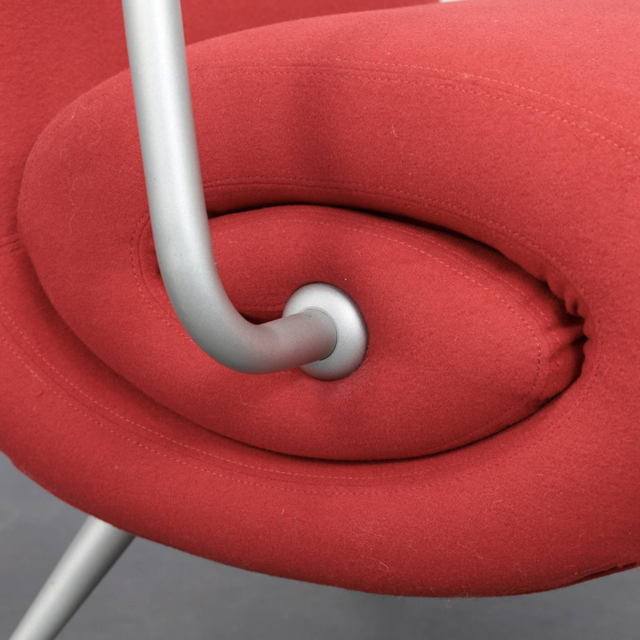 Chiocciola lounge chair by Roberto Semprini for Arredaesse, 1994