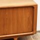 Danish Mid-Century Modern Sideboard in Teak with Tambour Doors by Dyrlund, Denmark
