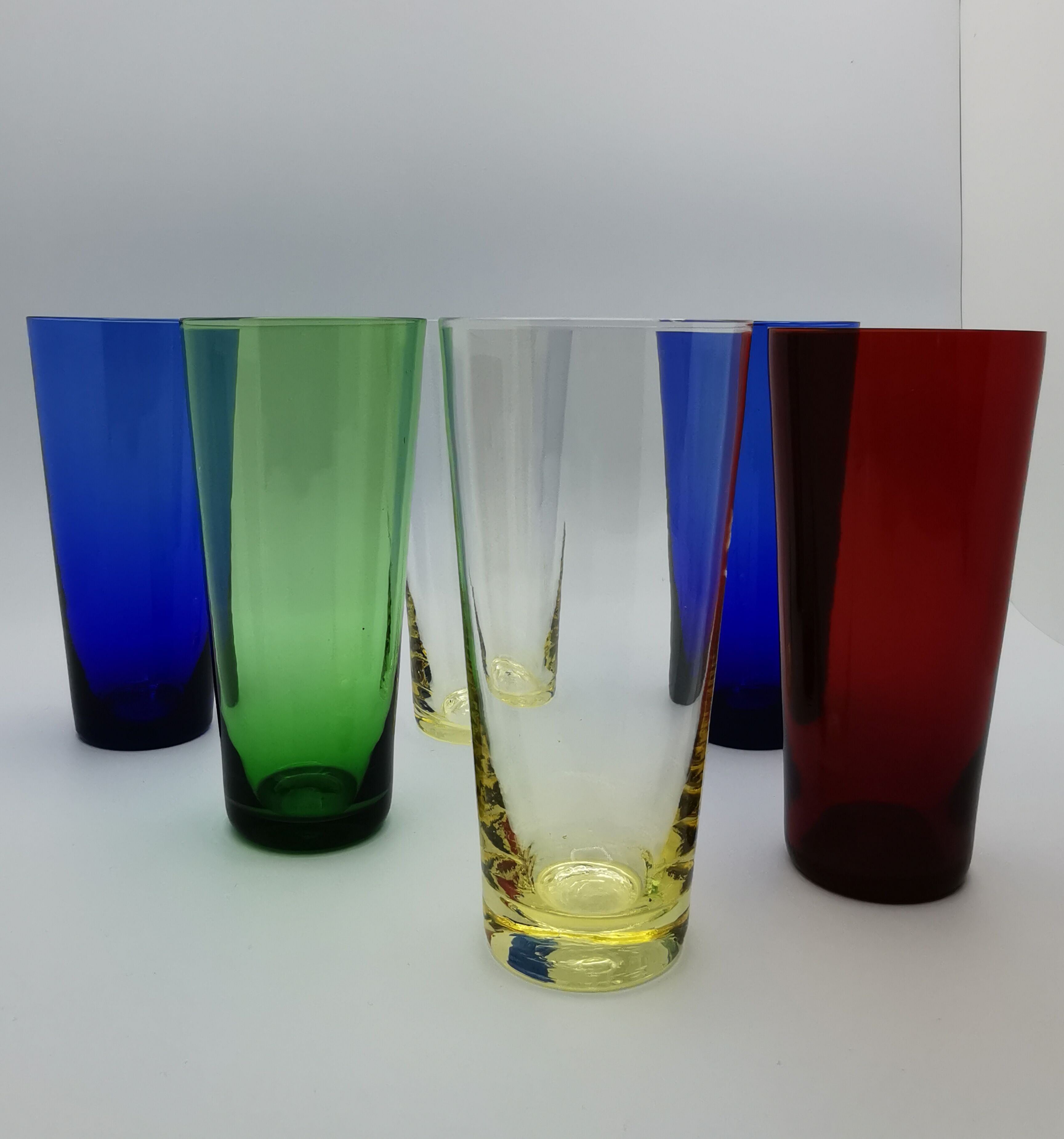 Vintage 1960s glass orangeade service