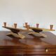 Danish candlesticks, 1960s, set of 2